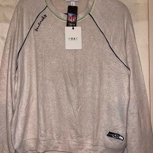 NFL Erin Andrews WEAR Seattle Seahawks Sweatshirt and sweatpants NWT Large